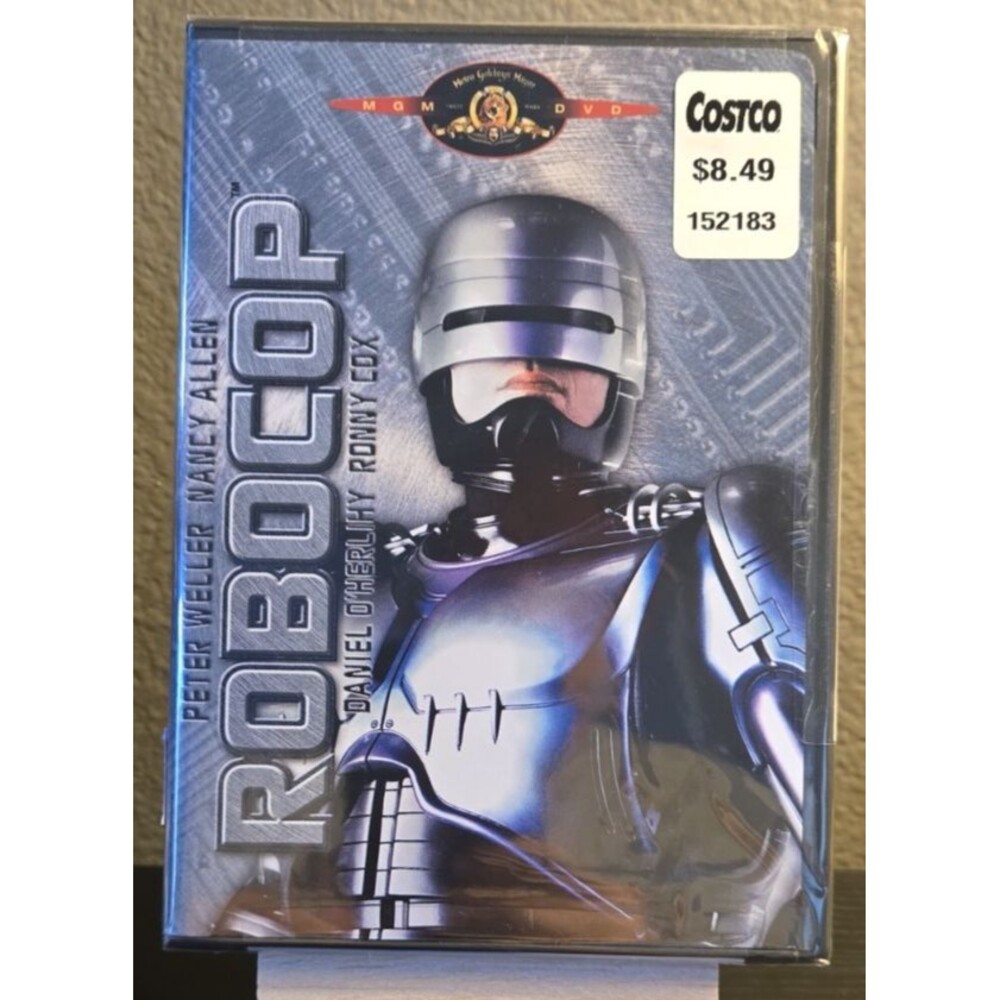 Robocop DVD 1987 Retro 80s Cult Classic Sci-Fi Action Movie Peter Weller Sealed
